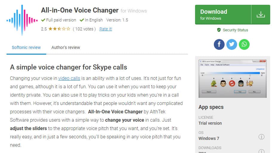 Clownfish Voice Changer Mac Download